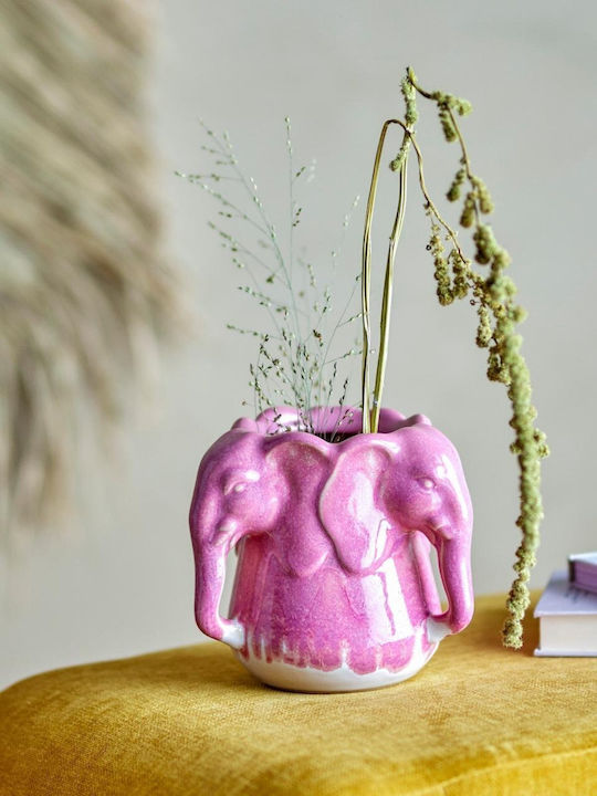 Bloomingville Vază Decorativă Ceramică Roz 15.5x15.5cm 1buc