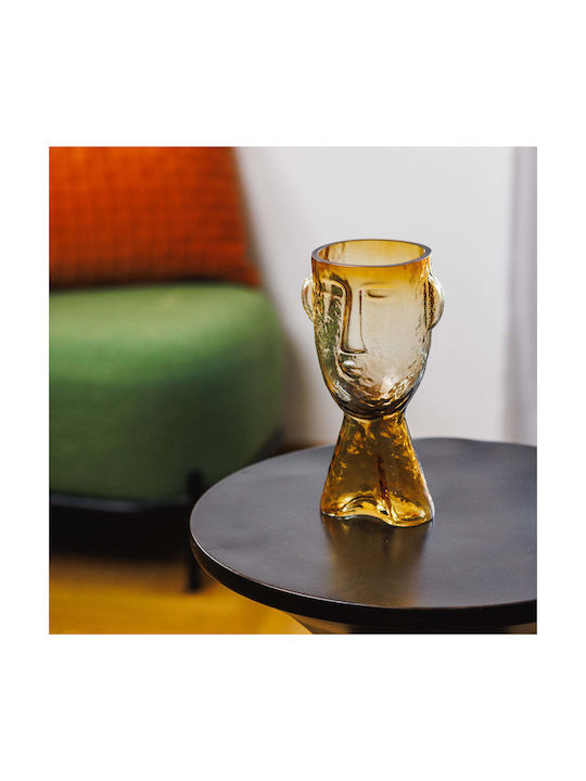 Koart Decorative Vase Dune Orange 12x11.5x23.5cm