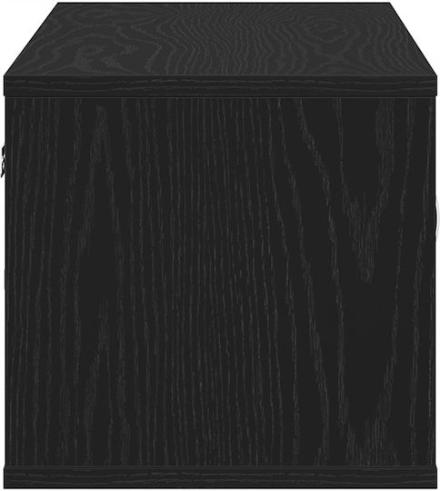 Ράφι Μαύρη Δρυς 140x41x75εκ.