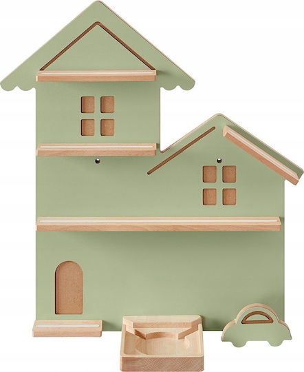 Shelf Wall 18x55.5x59.7cm Green Shelf Wall 18x55.5x59.7cm Green