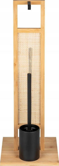 Wenko Bamboo Paper Holder Brown