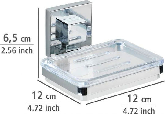 Wenko Wall-mounted Soap Dish Plastic Transparent