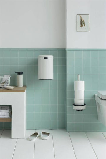 Brabantia Floor Paper Holder Metallic White
