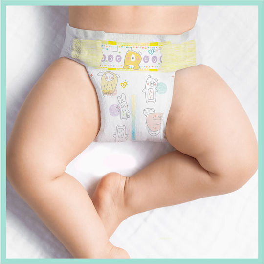 Pampers Πάνες με Αυτοκόλλητο Premium Care Monthly Pack No. 1 για 2-5kg 156τμχ