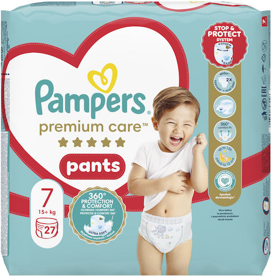 Pampers Diaper Pants Premium Care No. 7 for 17+kg 27pcs