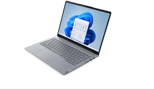 Lenovo ThinkBook 14 G9 IRL 14" IPS FHD+ (Core 5-210H/8GB/512GB SSD/Без операционна система) Арктично сиво (Английски (САЩ) клавиатура)