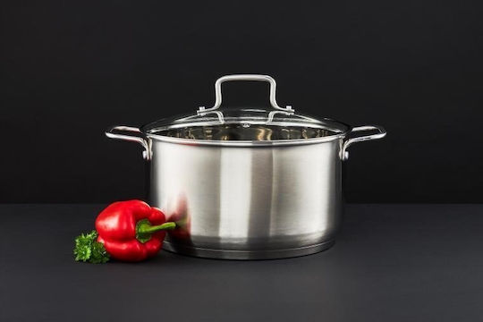 Ambition Hugo Oală Adâncă Din Oțel Inoxidabil 4.5lt 24cm
