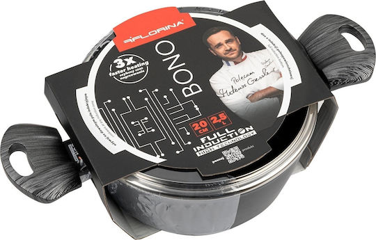 Florina Bono Tiefkochtopf aus Aluminium 2,5l / 20cm