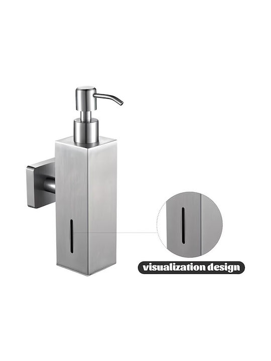 Επιτοίχιο Dispenser Αφρού Κουζίνας από Ανοξείδωτο Ατσάλι