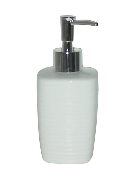 Gedy Kelly Επιτραπέζιο Dispenser Κεραμικό Λευκό