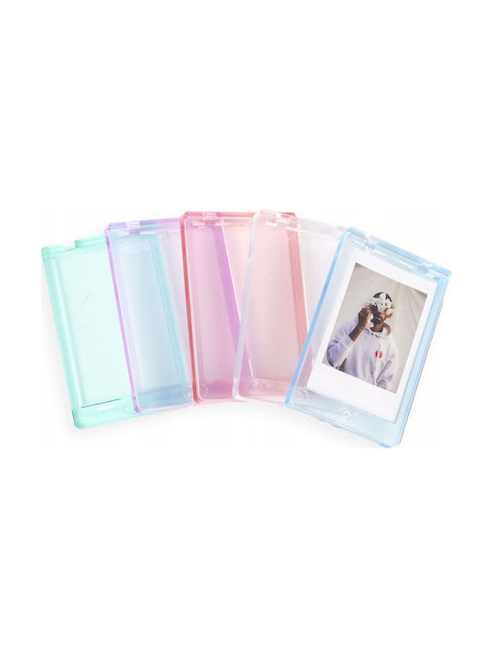 Loveinstant Metallic Photo Frame with Blue Frame