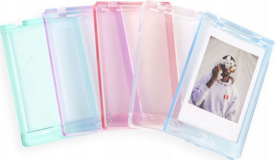 Loveinstant Metallic Photo Frame with Blue Frame