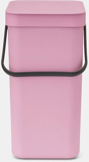 Brabantia Brabantia Mülleimer Sort & Go Kunststoff Rosa 12lt