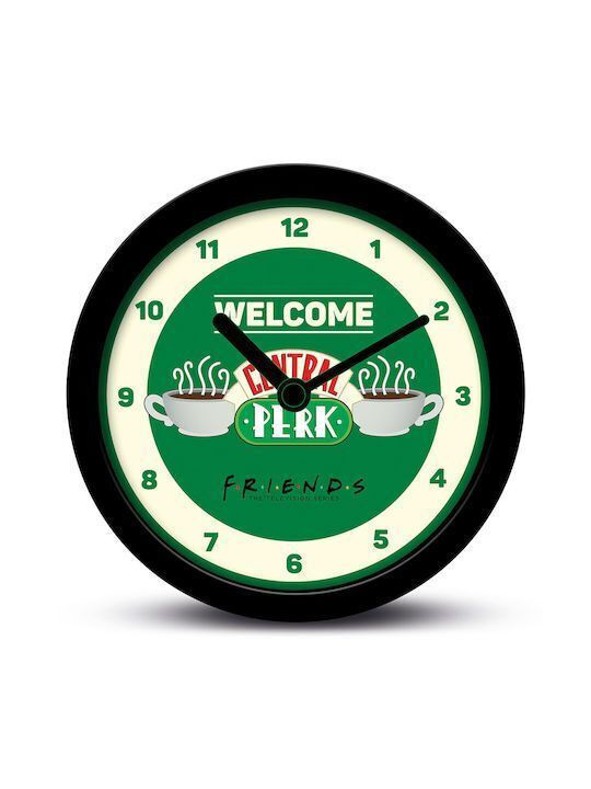 Pyramid International Central Perk Welcome Green Wall Clock