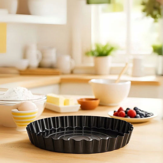 BigBuy Backform Torte Aluminium 28x28x3.7cm 1Stück