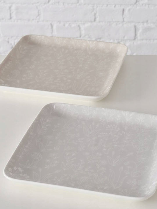 Boltze Plate Shallow Square 22x22cm