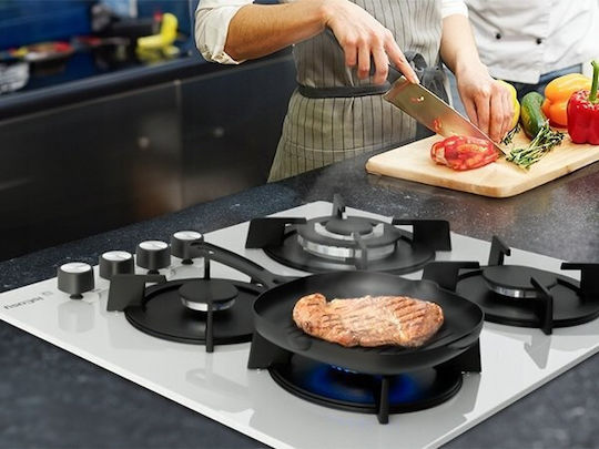 IsEasy Natural Gas Cooktop Autonomous 59x51cm Silver