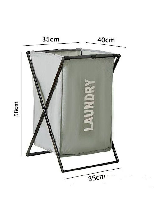 Wäschekorb Stoff Klappbar 34x29,5x60cm Wäschekorb Stoff Klappbar 34x29,5x60cm