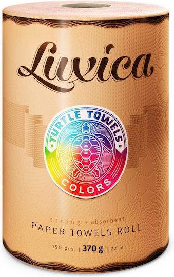 Luxica Цветна Кухненска Хартия Ролка (370гр/Ролка) 3800209557322