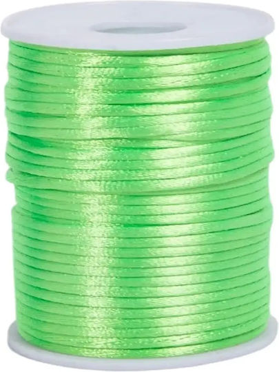 Satin Schnürsenkel Stoff F2mm 50 M Dunkelblau