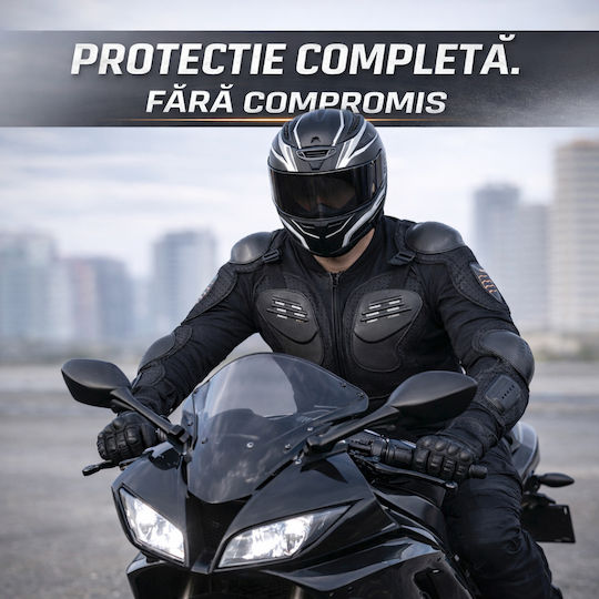 FIXATO FIXATO Reitschutz Motorradfahrer Schutzjacke Schwarz