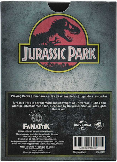Jurassic Park Playing Cards Gift Shop Display 12