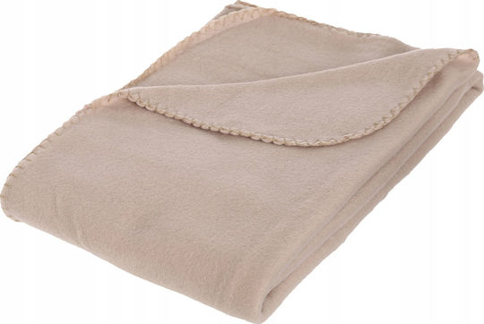 Atmosphera Decke 125x150cm Beige