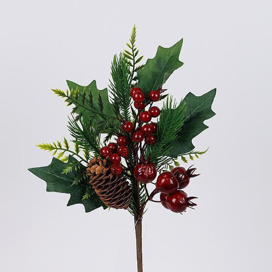 Estheti 600-46698 Κλαδί Κόκκινα Berries Ρόδια 33εκ