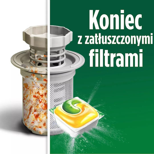 Fairy Platinum All In One 73 Dishwasher Pods Lemon