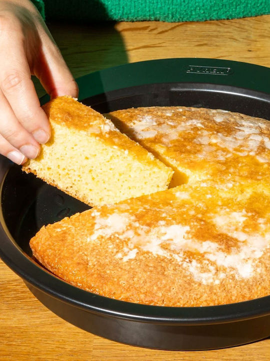 Pyrex Tăvi de copt Rotund Aluminiu cu Strat Antiaderent 22cm