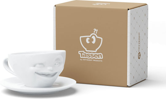 Fiftyeight Coffee Cup Made of Brown Porcelain 200ml