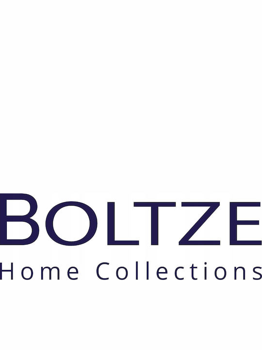 Boltze Set Decorative Baskets Wicker White 3 Pieces