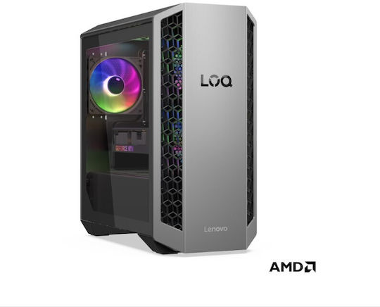Lenovo LOQ Tower 26ADR10 Gaming Desktop PC (Ryzen 7-8745HX/16GB DDR5/1TB SSD/GeForce RTX 5060 Ti/No OS)
