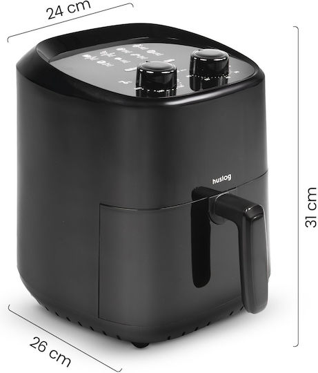 Huslog Air Fryer 3.5lt Black