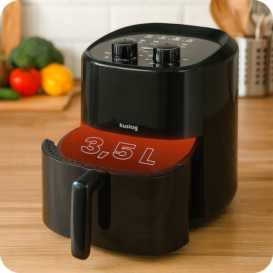 Huslog Air Fryer 3.5lt Black