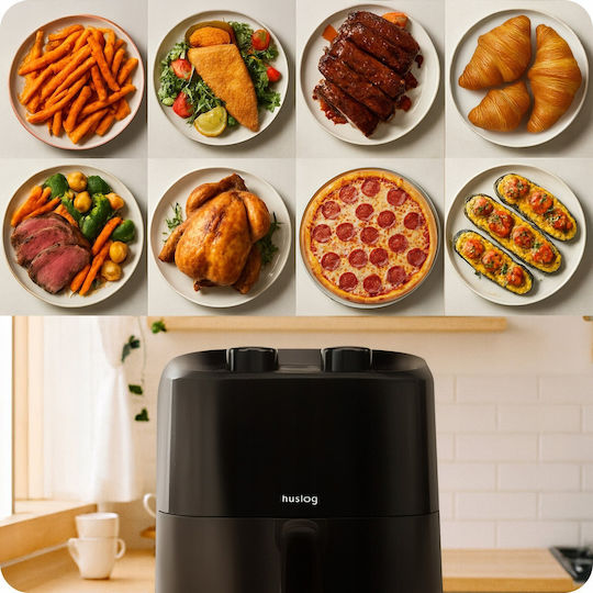 Huslog Air Fryer 3.5lt Black