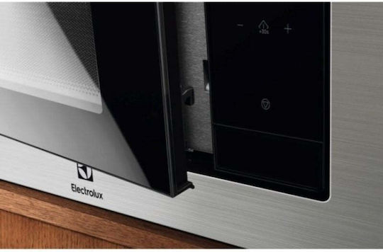 Electrolux Εντοιχιζόμενος Φούρνος Μικροκυμάτων με Grill 25lt Inox