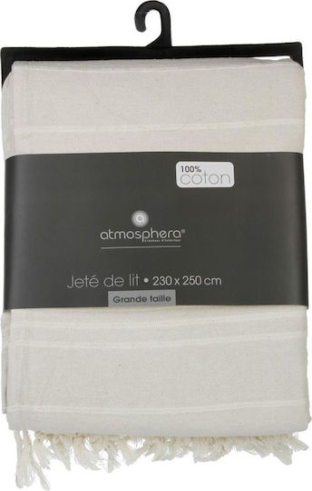 Atmosphera Fredzle Paturi & Cuverturi Pat Super King Crem 230x250cm