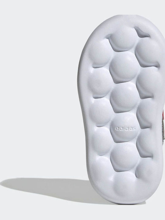 Grand Court Adidași Copii Cu Închidere Hoop & Loop Roșii