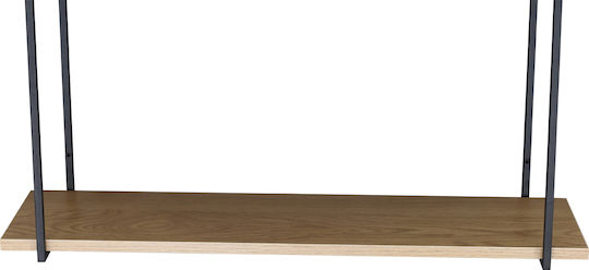 Рафтове От Дъб Черен 60x20x80см