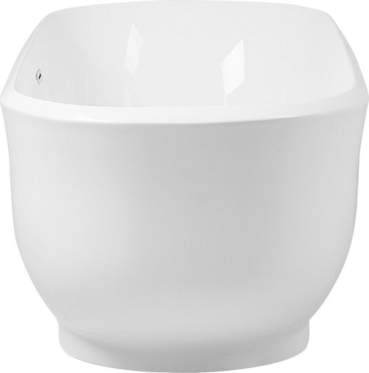 Beliani Freistehende Acryl Badewanne