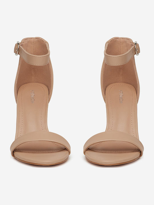 Damen Sandalen Beige