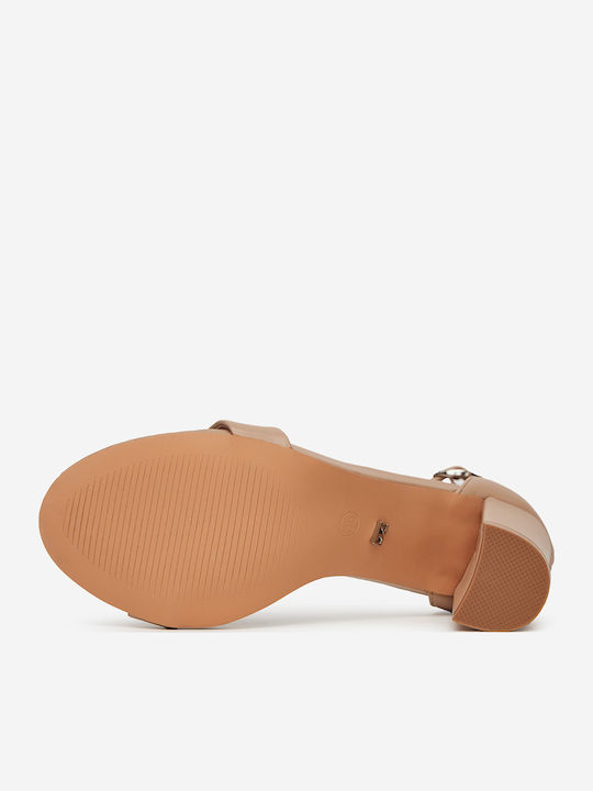 Damen Sandalen Beige
