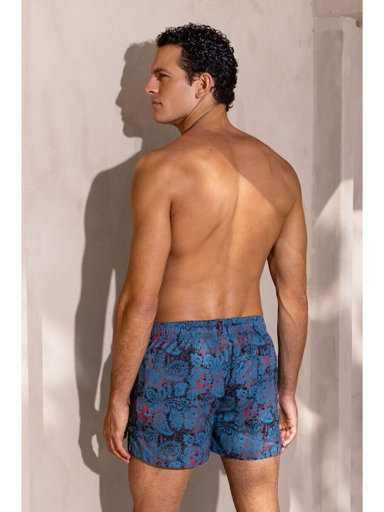 Men's Swimwear Shorts Printed Petrol
