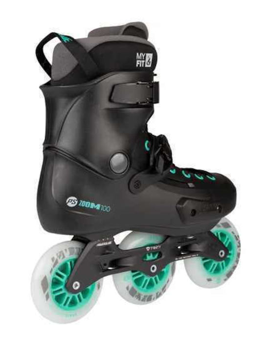 Powerslide Zoom Pro 908491 Inline Ролери Черни За Възрастни Powerslide Zoom Pro 908491 Inline Ролери Черни За Възрастни