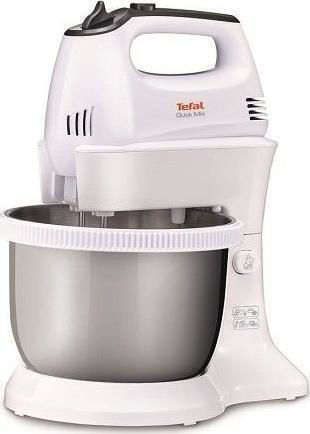Tefal Mixer mit Edelstahlbehälter Weiß