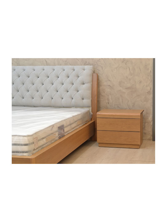 Homexpert Schlafzimmermöbel-Set Hell Eiche 160x200cm 5 Stück