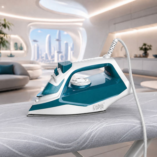 Winstar Steam Iron 2000W with Continuous Steam Supply 18g/min