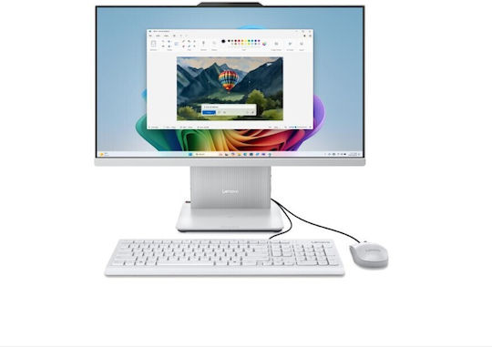 Lenovo IdeaCentre AIO 24AKP10 23.8" (Ryzen AI 300 Series-5 330/16GB/512GB SSD/FHD/No OS) Luna Grey UK