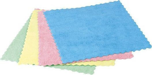 Vileda Cleaning Cloths with Microfibers General Use Blue 30x30cm